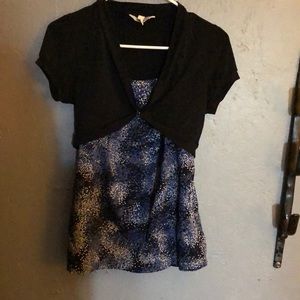 Shirt and Half jacket